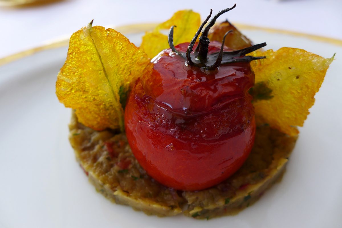 Roasted and stuffed vegetables