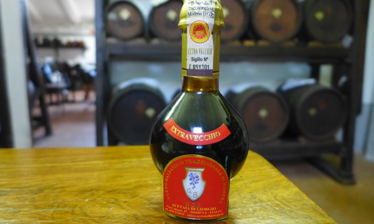 l'Aceto Balsamico di Modena