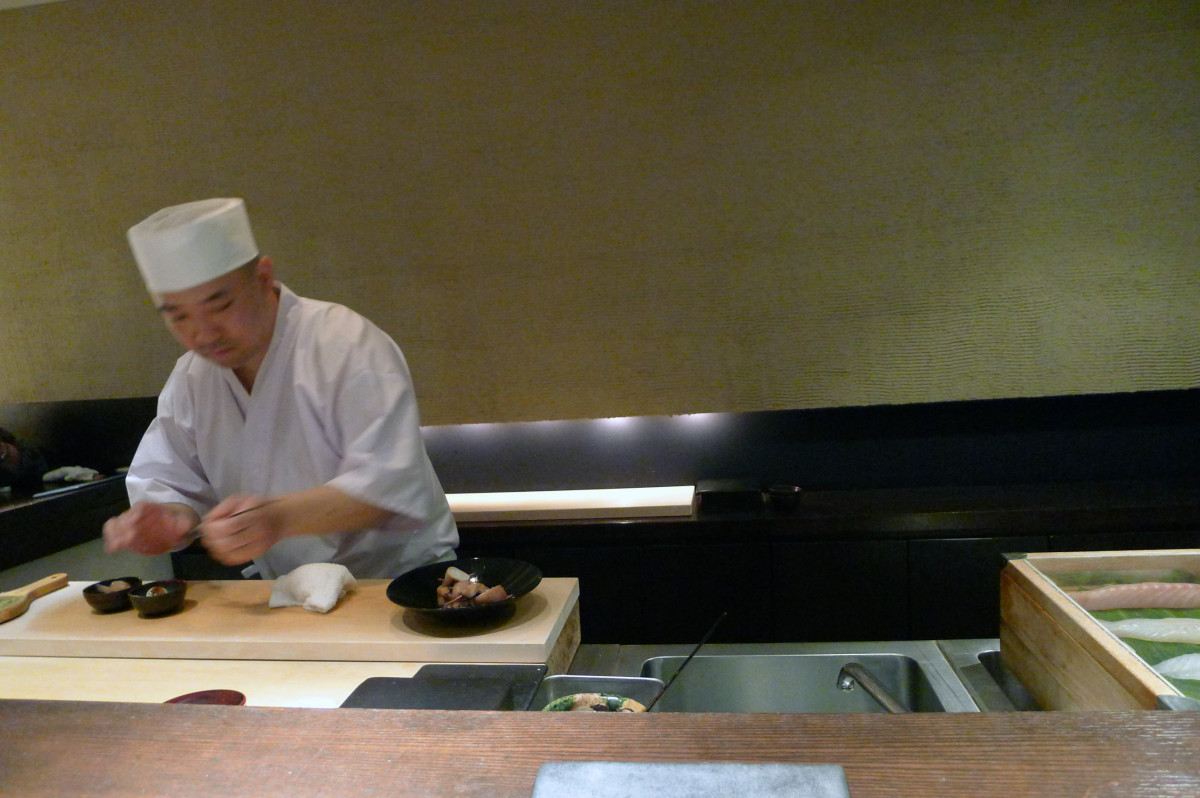 Kimura san at work