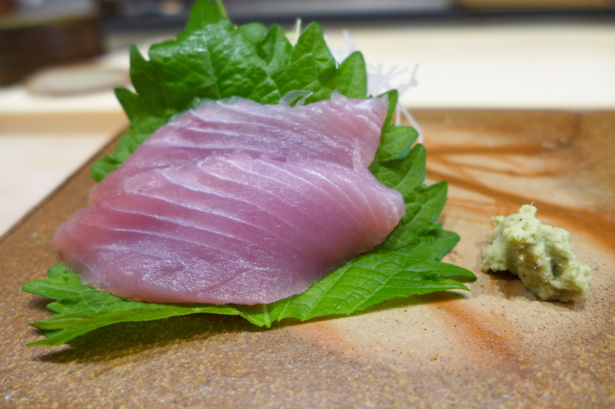 Bonito sashimi