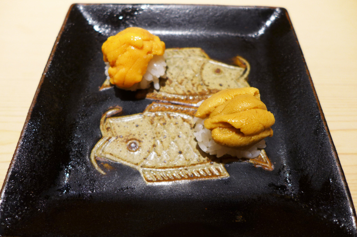 Uni ( Sea urchin from Hokkaido and Nagasaki)