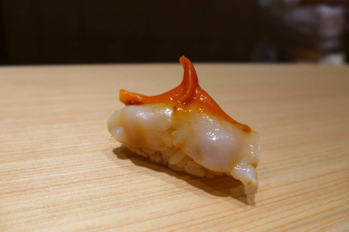 "Vernis" (smooth clam) from France. Araki-san didn't know it's name and was pretty amused when I told him how it is called in France.