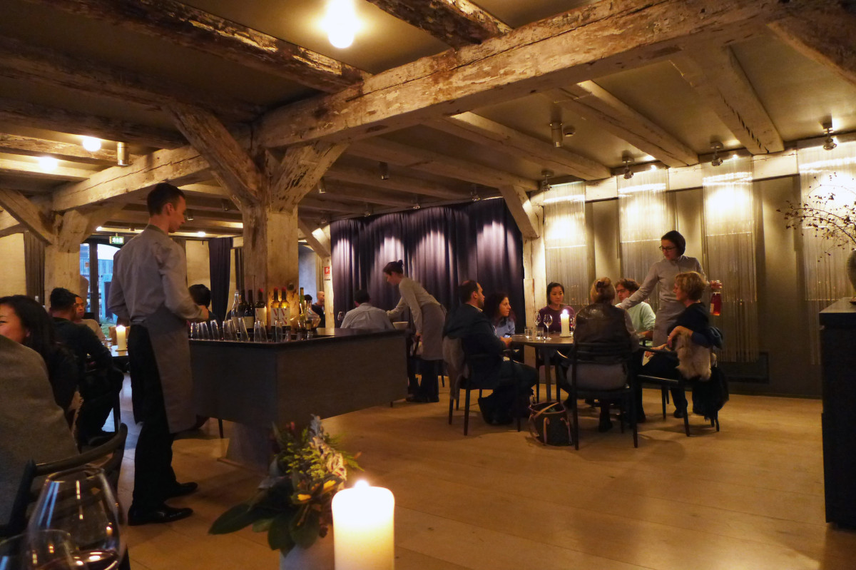 The spirit of Danish "hygge". Dining room in the late afternoon...