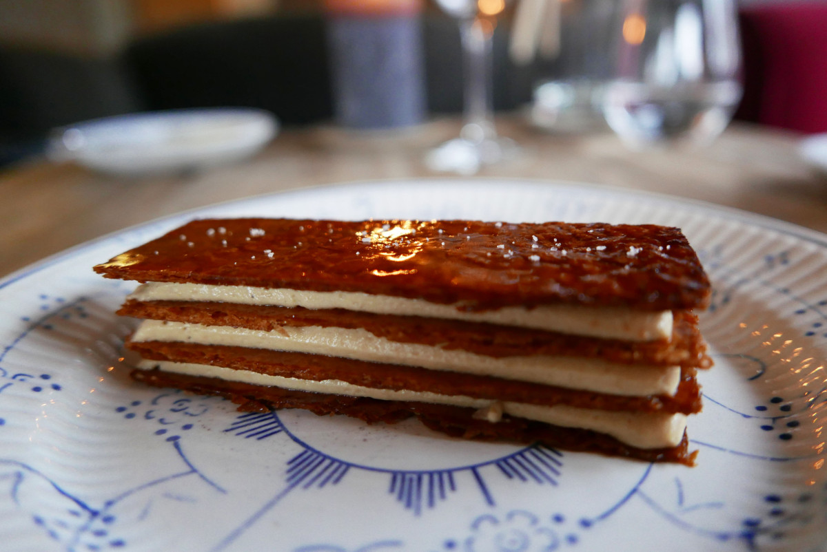 Chicory millefeuille
