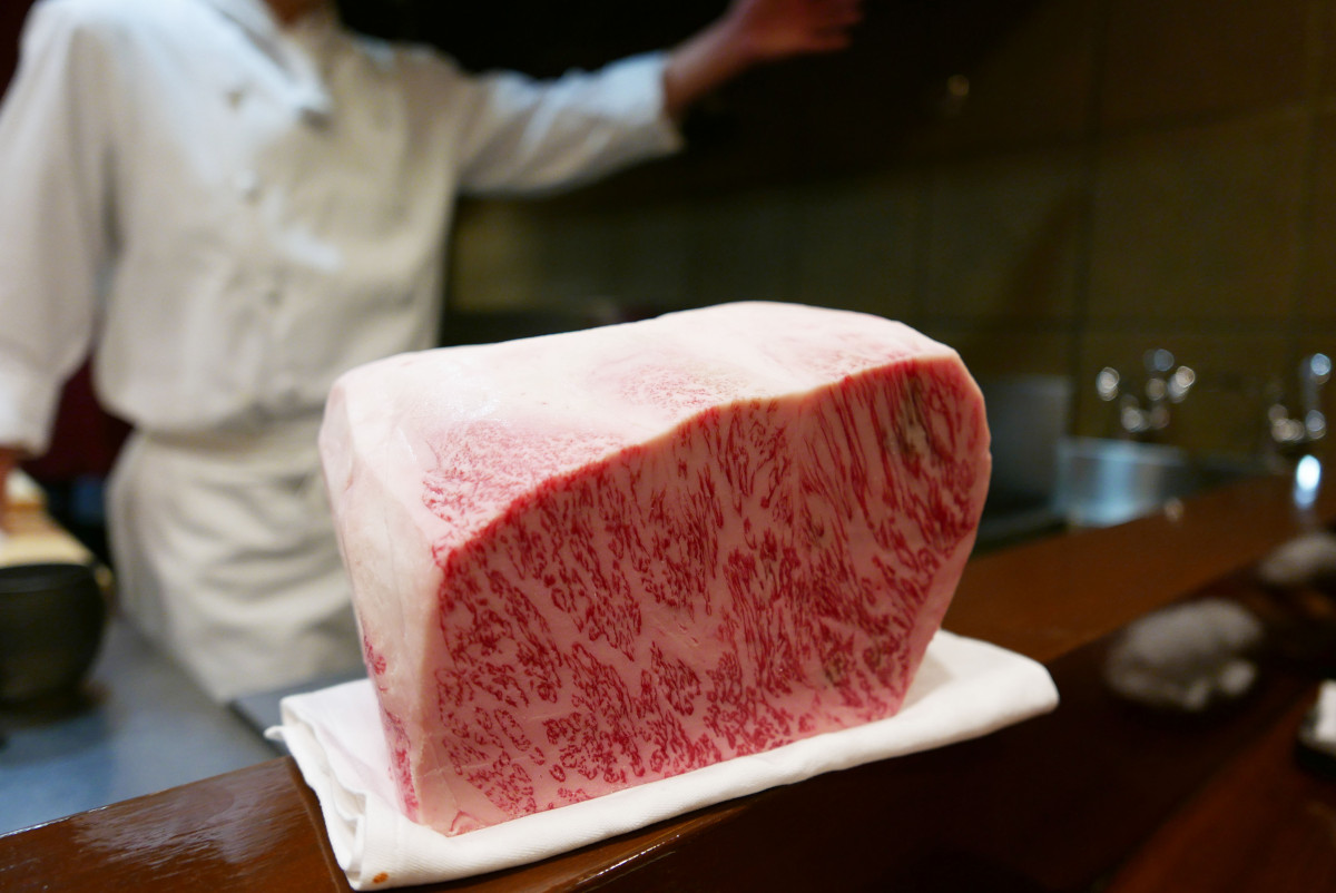 Beef from Ibaraki, used for gyudon