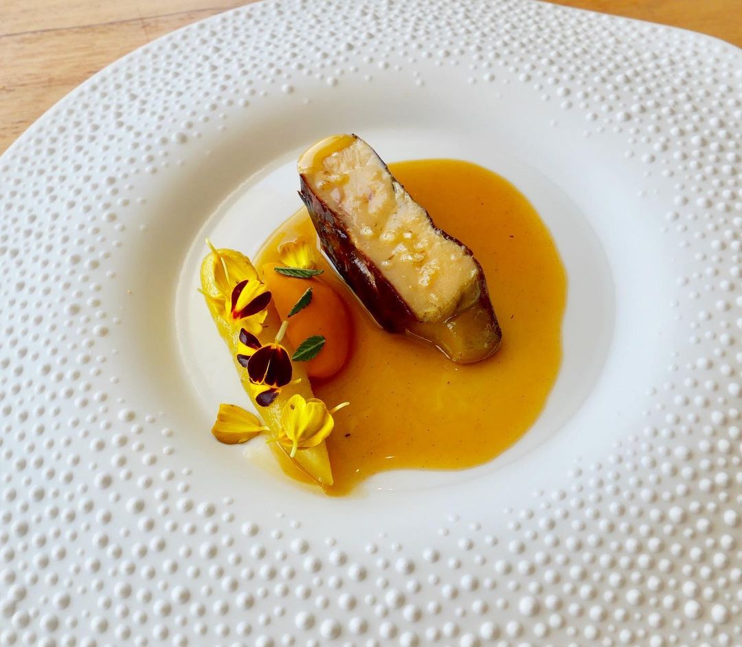 Pan seared foie gras