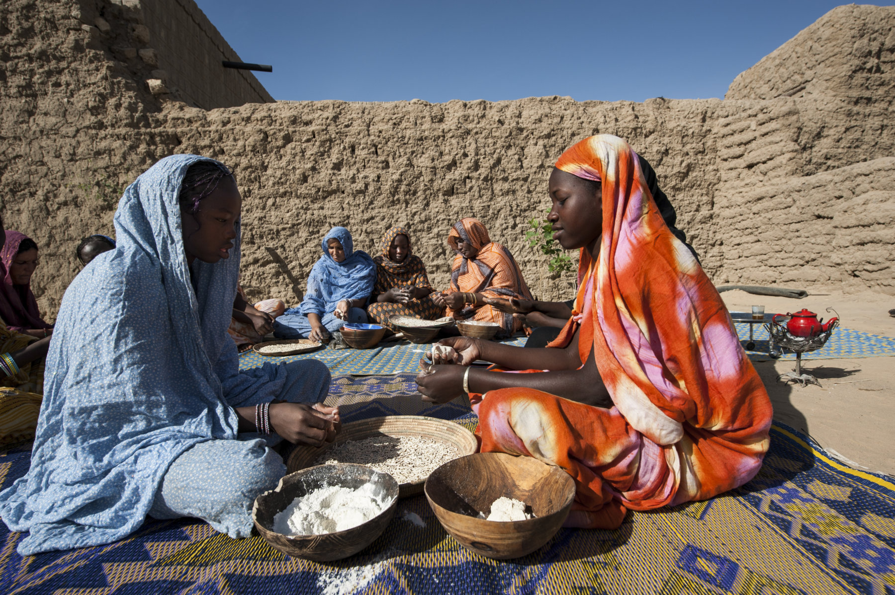 Katta pasta from Timbuktu. © Paola Viesi