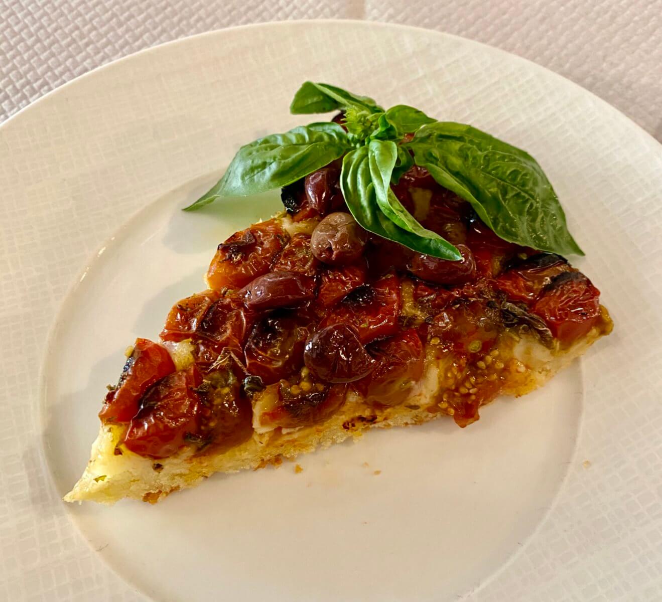 Tomato tart by La Merenda's Dominique Le Stanc