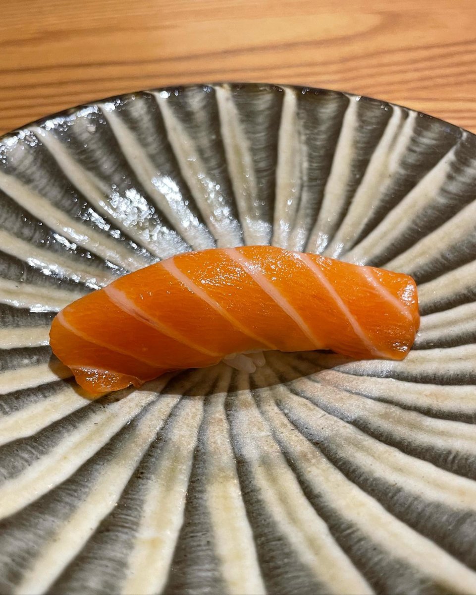 Japanese smoked soy salmon zuke