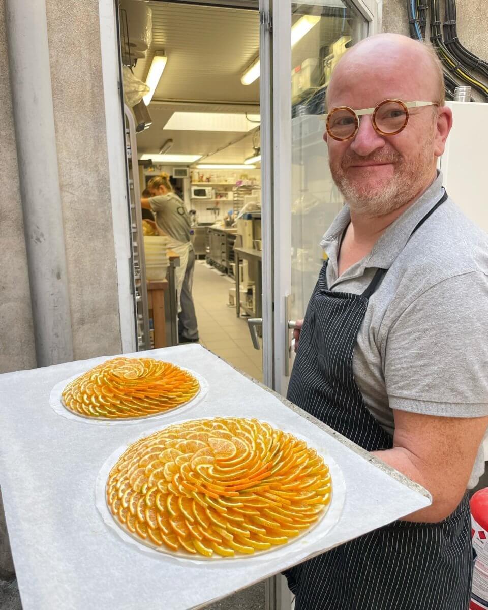 Tarte aux clémentines