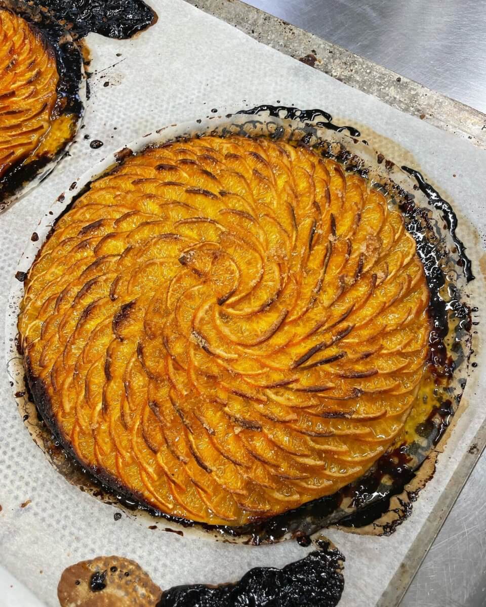 Tarte aux clémentines