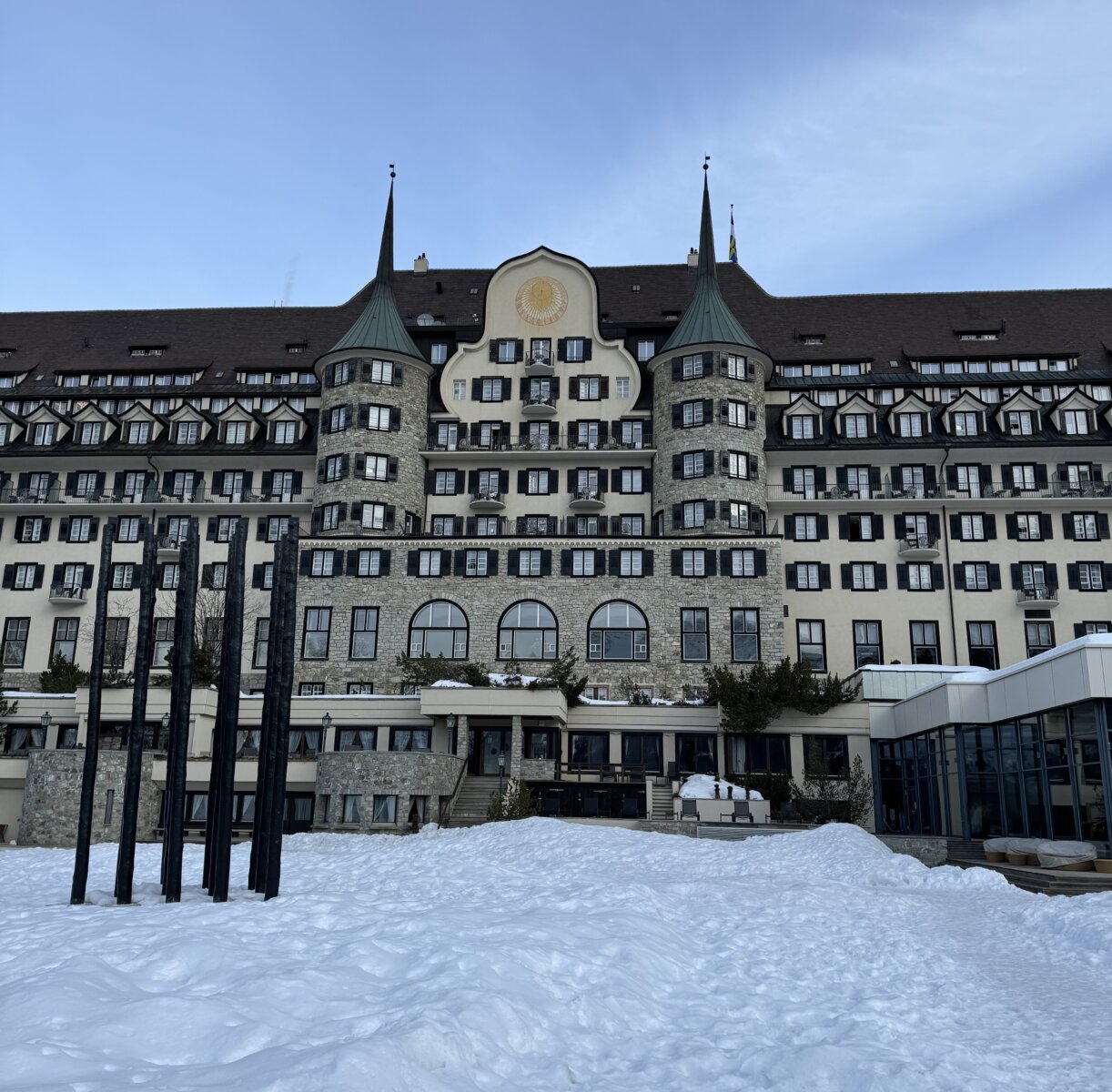 Suvretta House in St Moritz